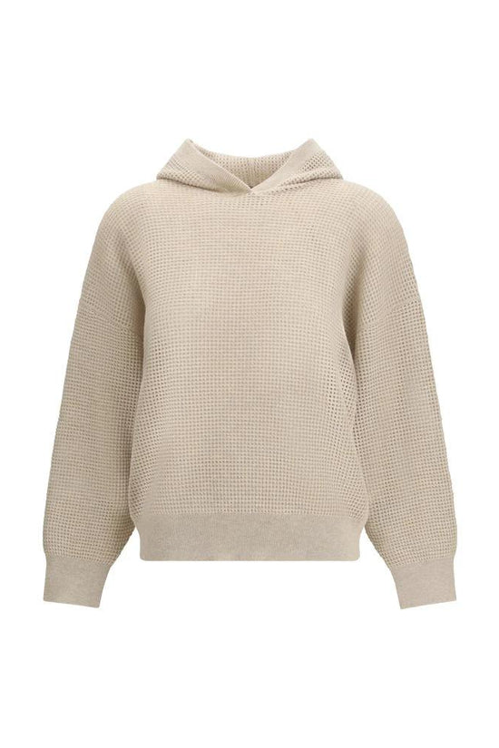 Brunello Cucinelli Cucinelli Beige Kaschmir-Sweatshirt by Brunello Cucinelli Cucinelli