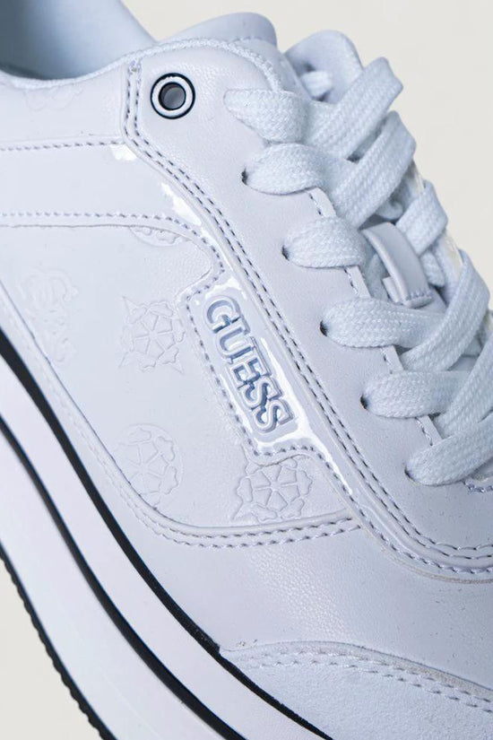 Guess Weiße Plateau-Sneaker aus Polyester by Guess