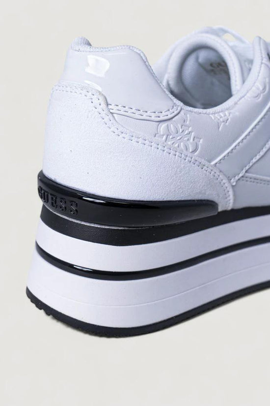 Guess Weiße Plateau-Sneaker aus Polyester by Guess