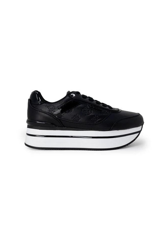 Guess Schwarze Plateau-Sneaker aus Polyethylen by Guess