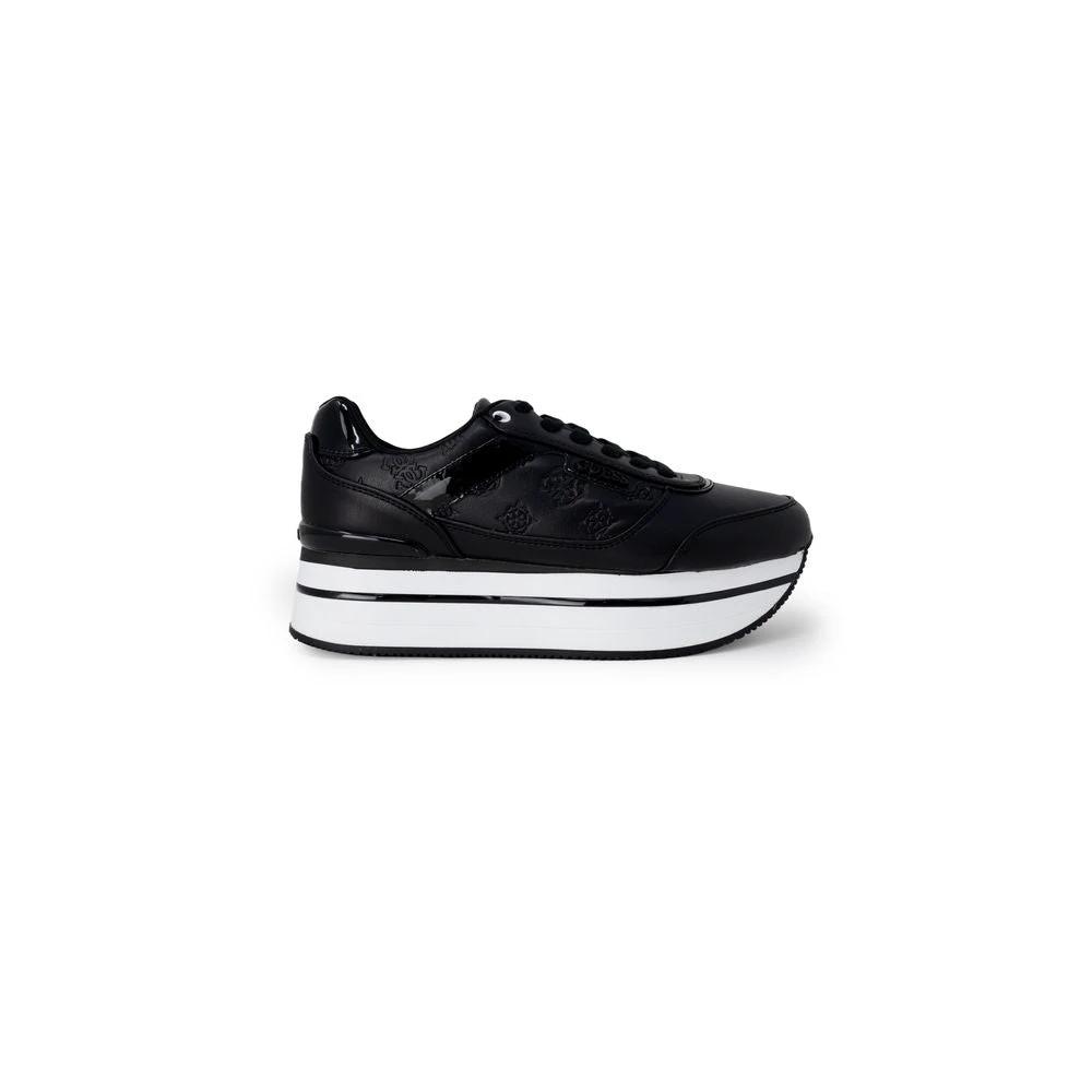 Guess Schwarze Plateau-Sneaker aus Polyethylen by Guess