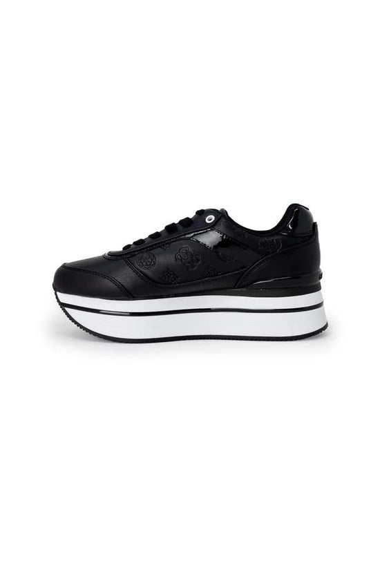 Guess Schwarze Plateau-Sneaker aus Polyethylen by Guess