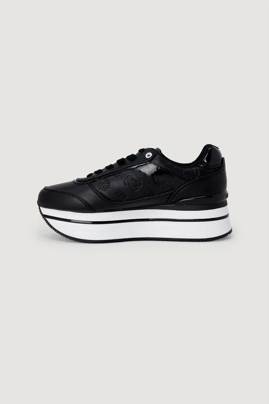Guess Schwarze Plateau-Sneaker aus Polyethylen by Guess