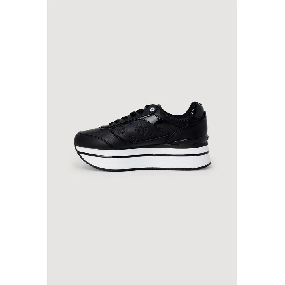 Guess Schwarze Plateau-Sneaker aus Polyethylen by Guess