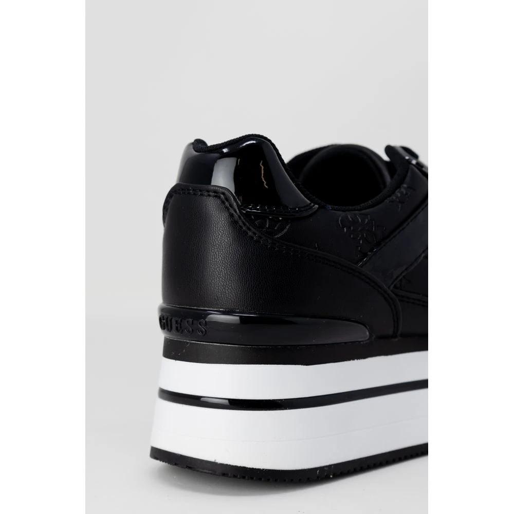 Guess Schwarze Plateau-Sneaker aus Polyethylen by Guess