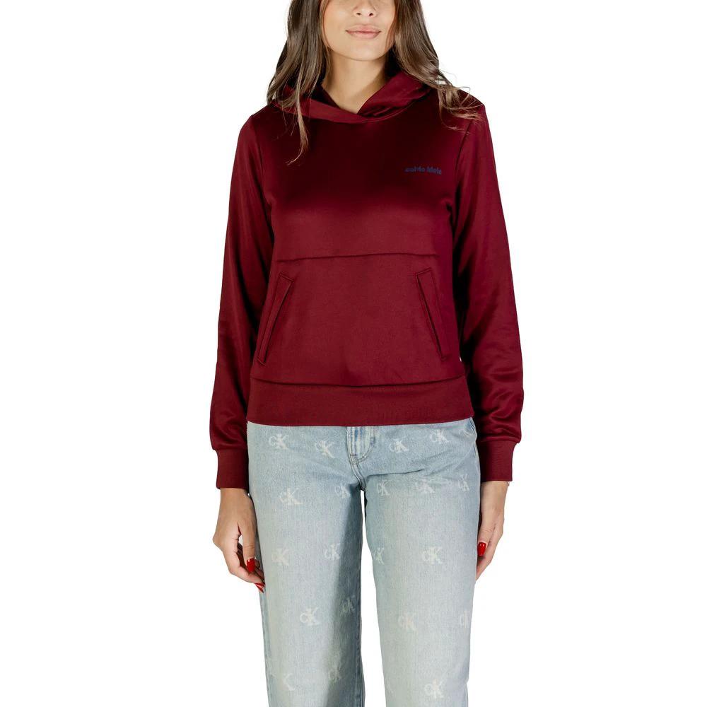 Calvin Klein Kapuzenpullover aus Baumwolle in Bordeaux by Calvin Klein