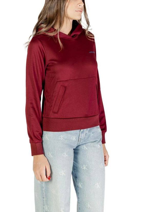 Calvin Klein Kapuzenpullover aus Baumwolle in Bordeaux by Calvin Klein