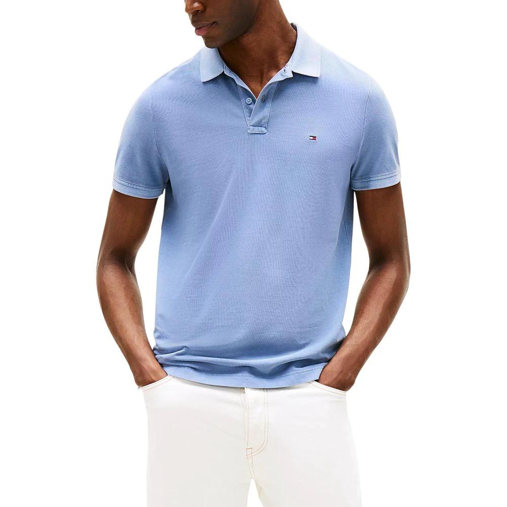 Tommy Hilfiger Blaues Baumwoll-Polohemd by Tommy Hilfiger