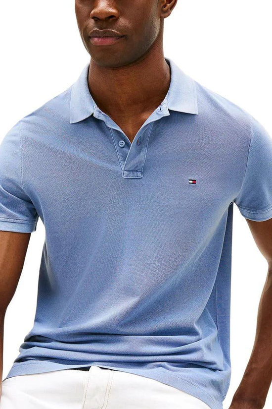 Tommy Hilfiger Blaues Baumwoll-Polohemd by Tommy Hilfiger
