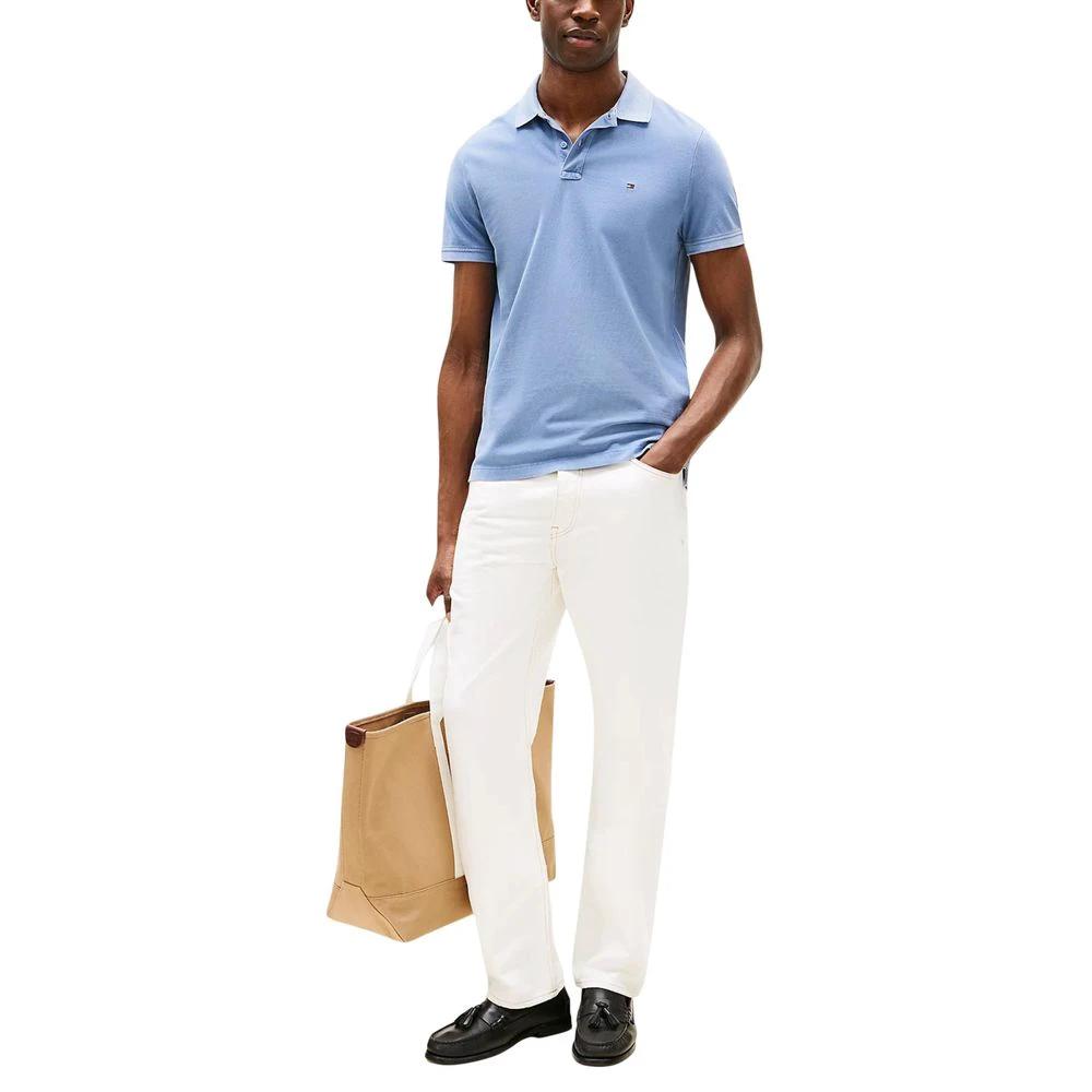 Tommy Hilfiger Blaues Baumwoll-Polohemd by Tommy Hilfiger