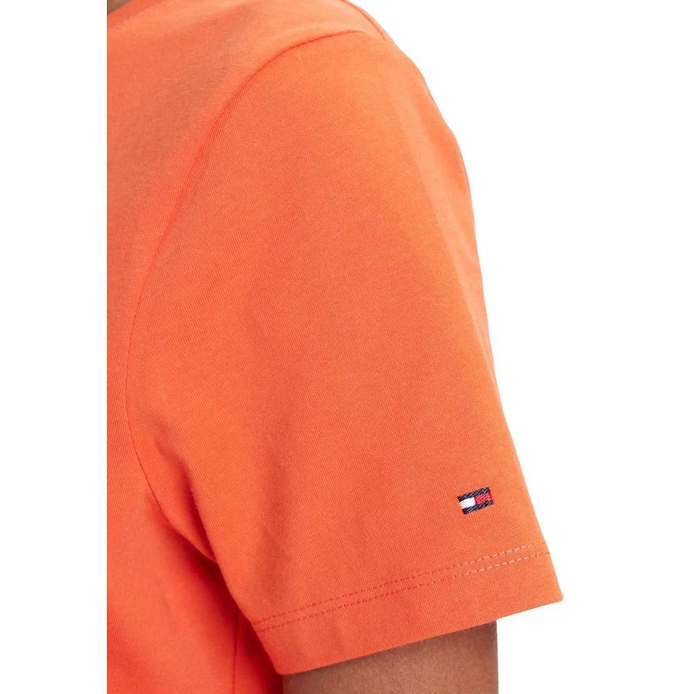 Tommy Hilfiger Orange T-Shirt aus recycelter Baumwolle by Tommy Hilfiger
