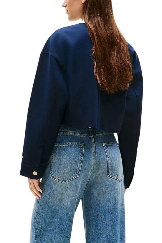 Tommy Hilfiger Blauer Viskose-Blazer by Tommy Hilfiger