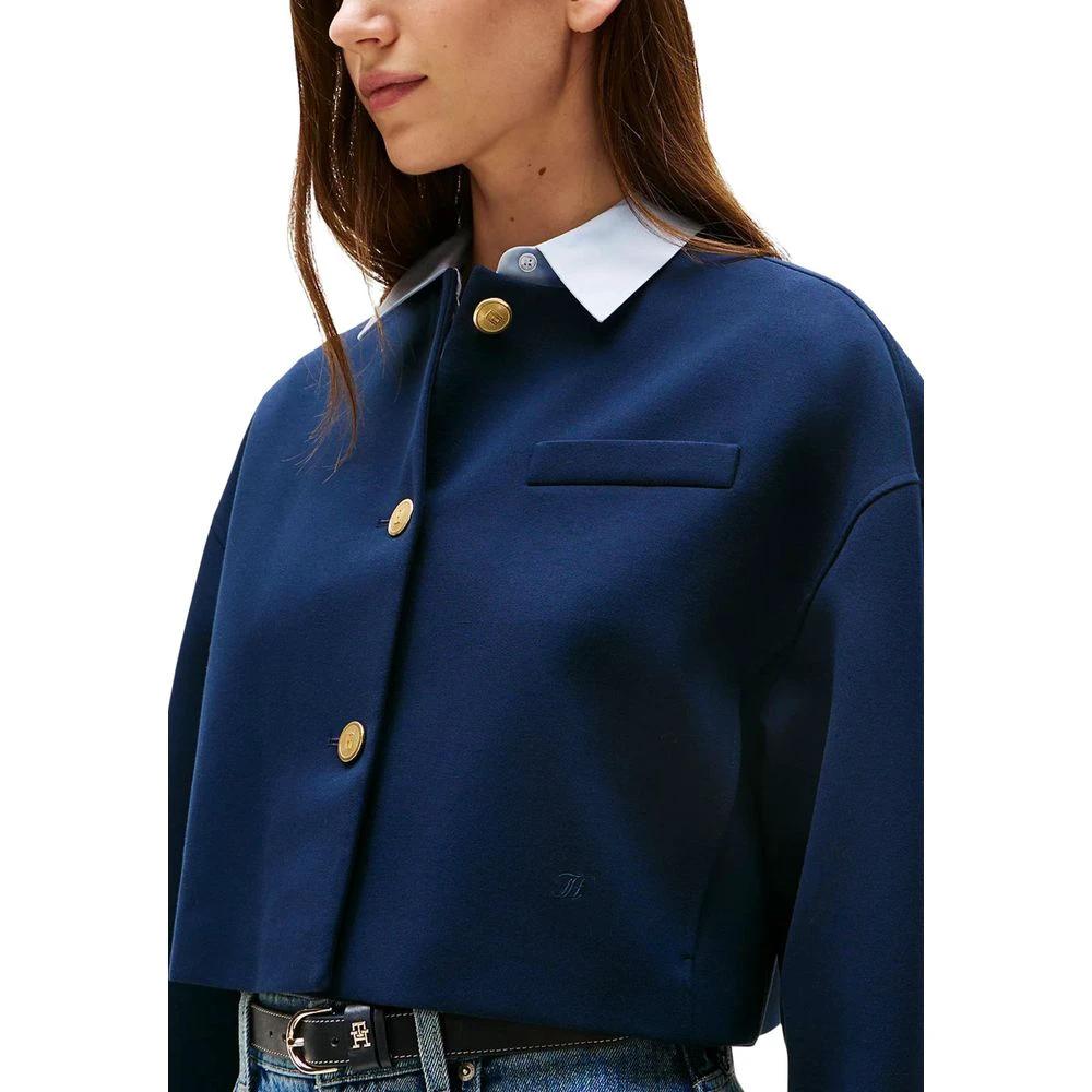 Tommy Hilfiger Blauer Viskose-Blazer by Tommy Hilfiger