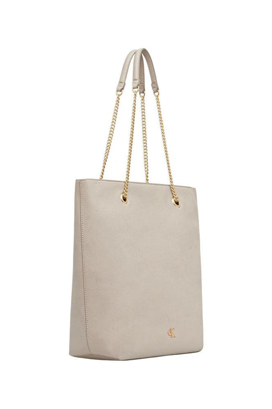Calvin Klein Beige Polyethylene Handtasche by Calvin Klein
