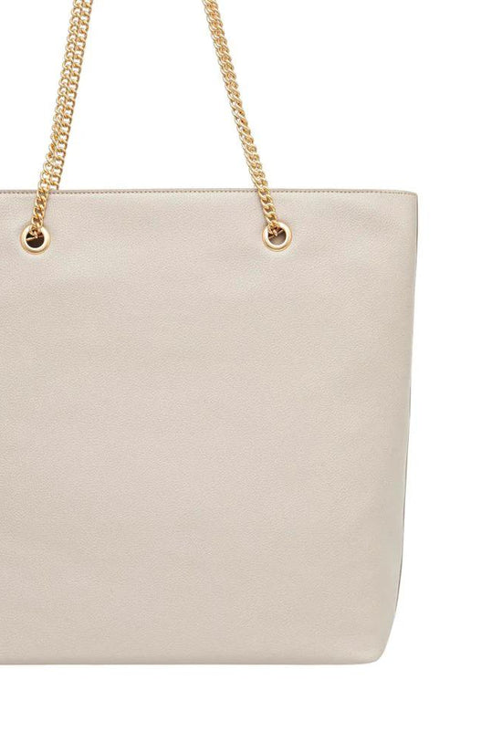 Calvin Klein Beige Polyethylene Handtasche by Calvin Klein