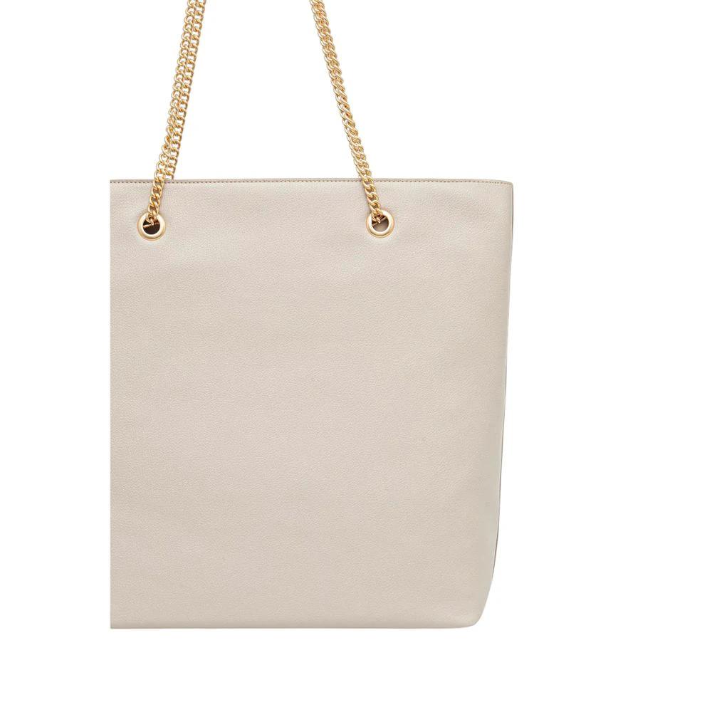 Calvin Klein Beige Polyethylene Handtasche by Calvin Klein