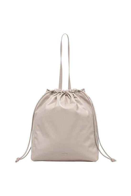 Calvin Klein Beige Polyethylen Handtasche by Calvin Klein