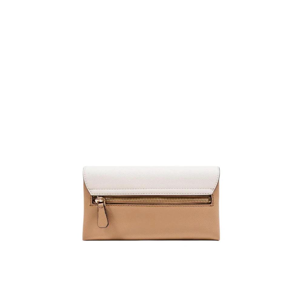 Guess Beige Polyethylene Clutch Bag by Guess