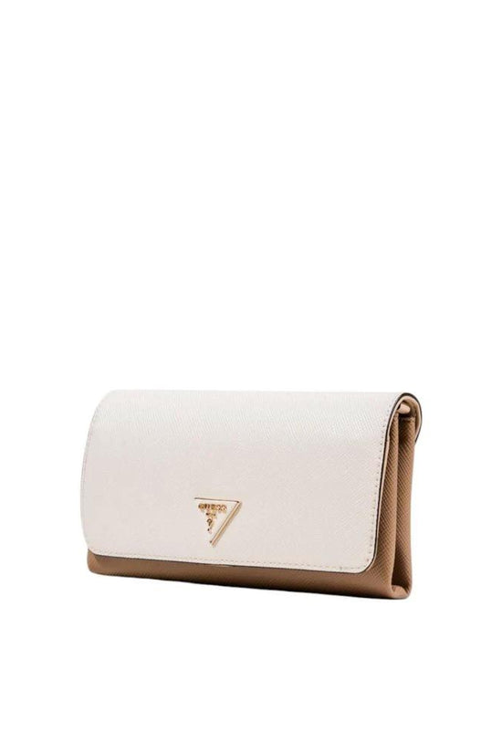 Guess Beige Polyethylene Clutch Bag by Guess
