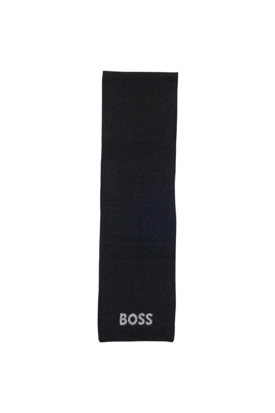 Hugo Boss Schwarzer Schal aus Polyacryl by Hugo Boss