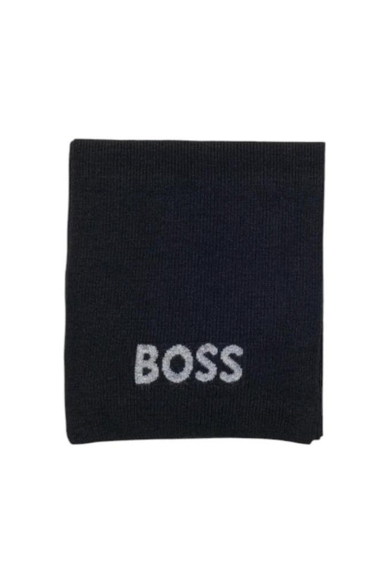 Hugo Boss Schwarzer Schal aus Polyacryl by Hugo Boss