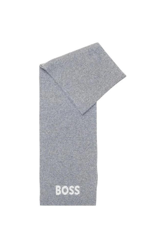 Hugo Boss Grauer Schal aus Polyacryl by Hugo Boss