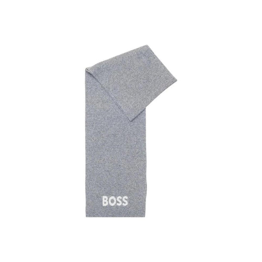 Hugo Boss Grauer Schal aus Polyacryl by Hugo Boss