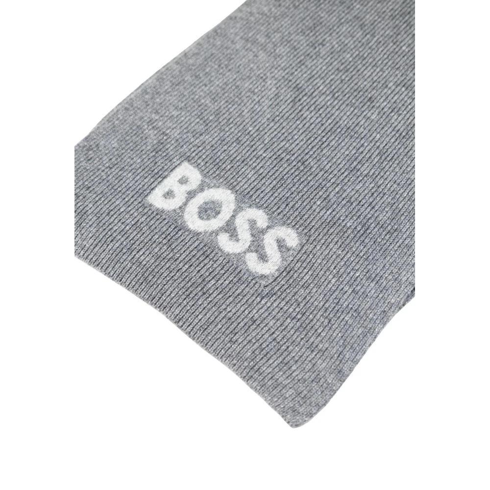 Hugo Boss Grauer Schal aus Polyacryl by Hugo Boss