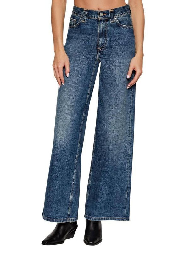 Tommy Hilfiger Blaue Jeans aus recycelter Baumwolle im Relaxed Fit by Tommy Hilfiger