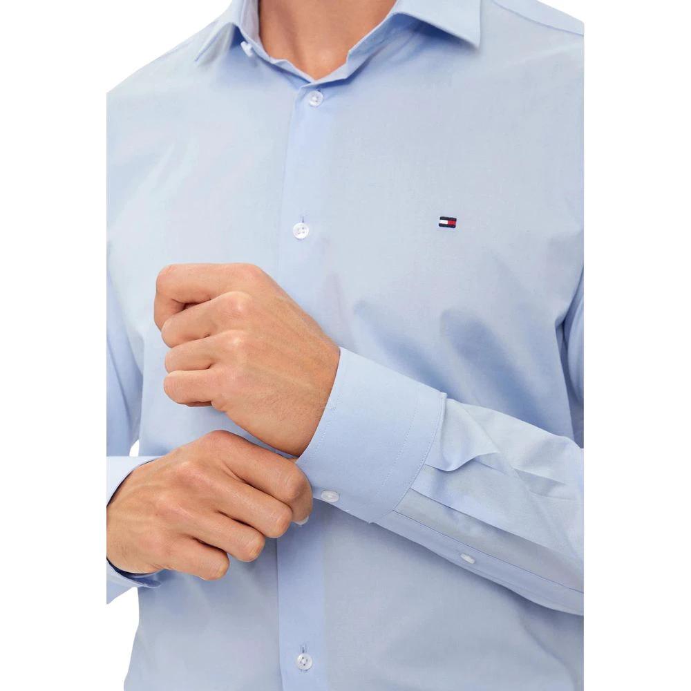 Tommy Hilfiger Blaues Hemd aus Bio-Baumwolle by Tommy Hilfiger