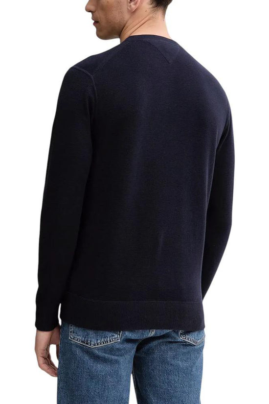 Tommy Hilfiger Blauer Bio-Baumwoll-Sweatshirt by Tommy Hilfiger