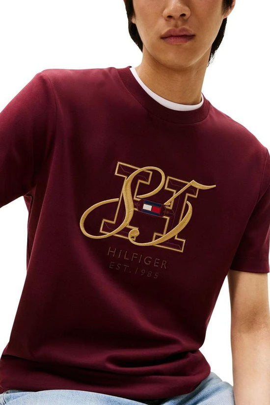 Tommy Hilfiger Bordeaux Baumwoll-Sportbekleidung by Tommy Hilfiger
