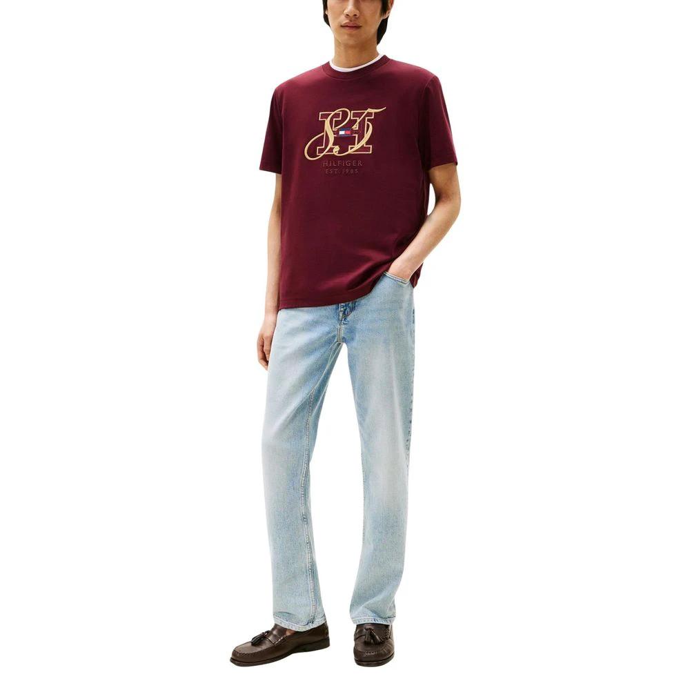 Tommy Hilfiger Bordeaux Baumwoll-Sportbekleidung by Tommy Hilfiger