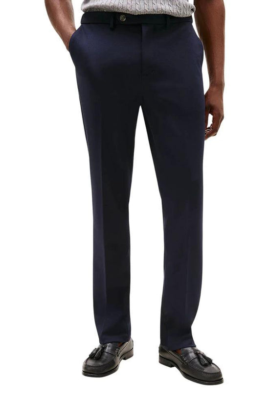 Tommy Hilfiger Blaue Anzughose aus recyceltem Polyester by Tommy Hilfiger