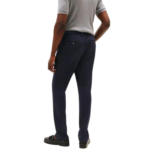 Tommy Hilfiger Blaue Anzughose aus recyceltem Polyester by Tommy Hilfiger