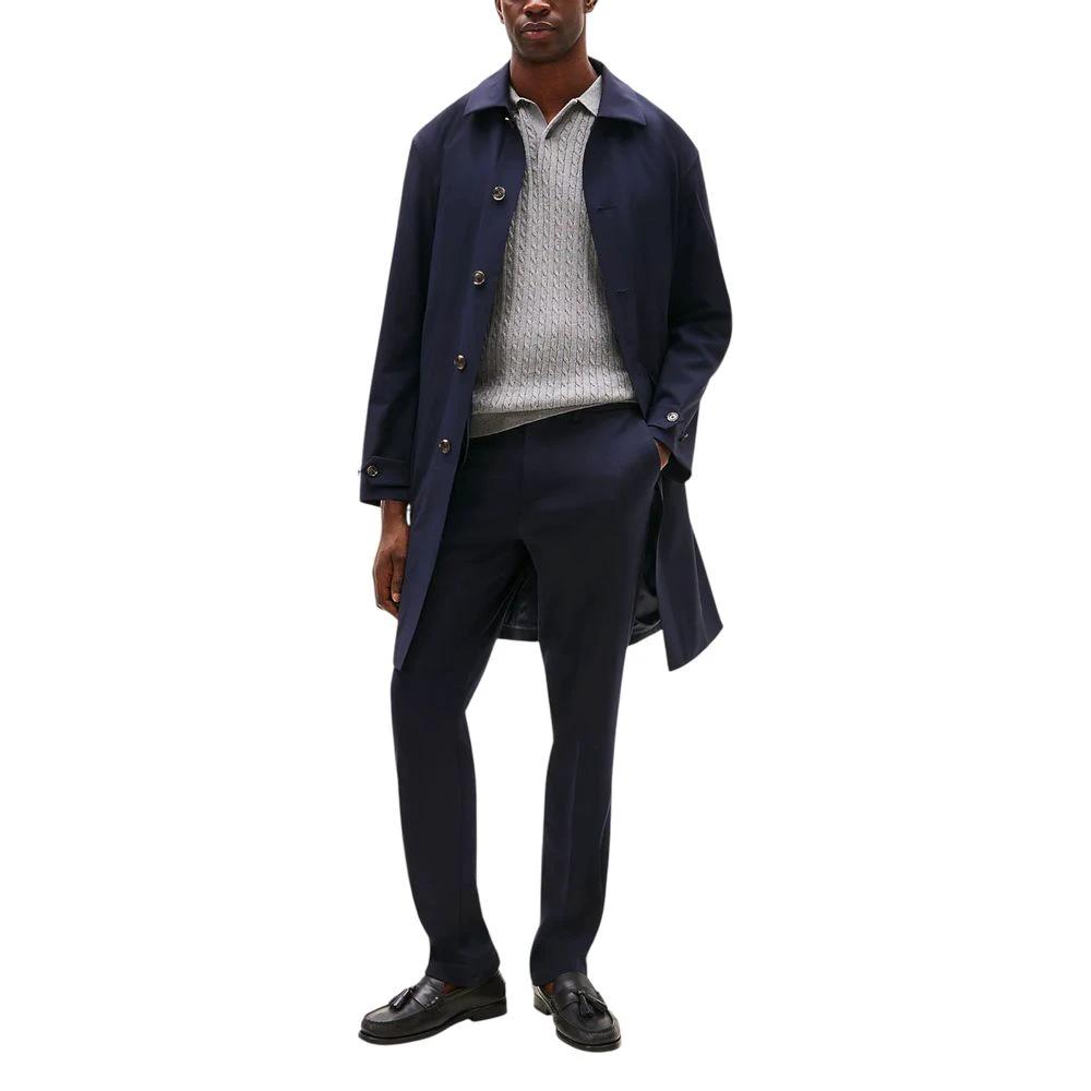 Tommy Hilfiger Blaue Anzughose aus recyceltem Polyester by Tommy Hilfiger