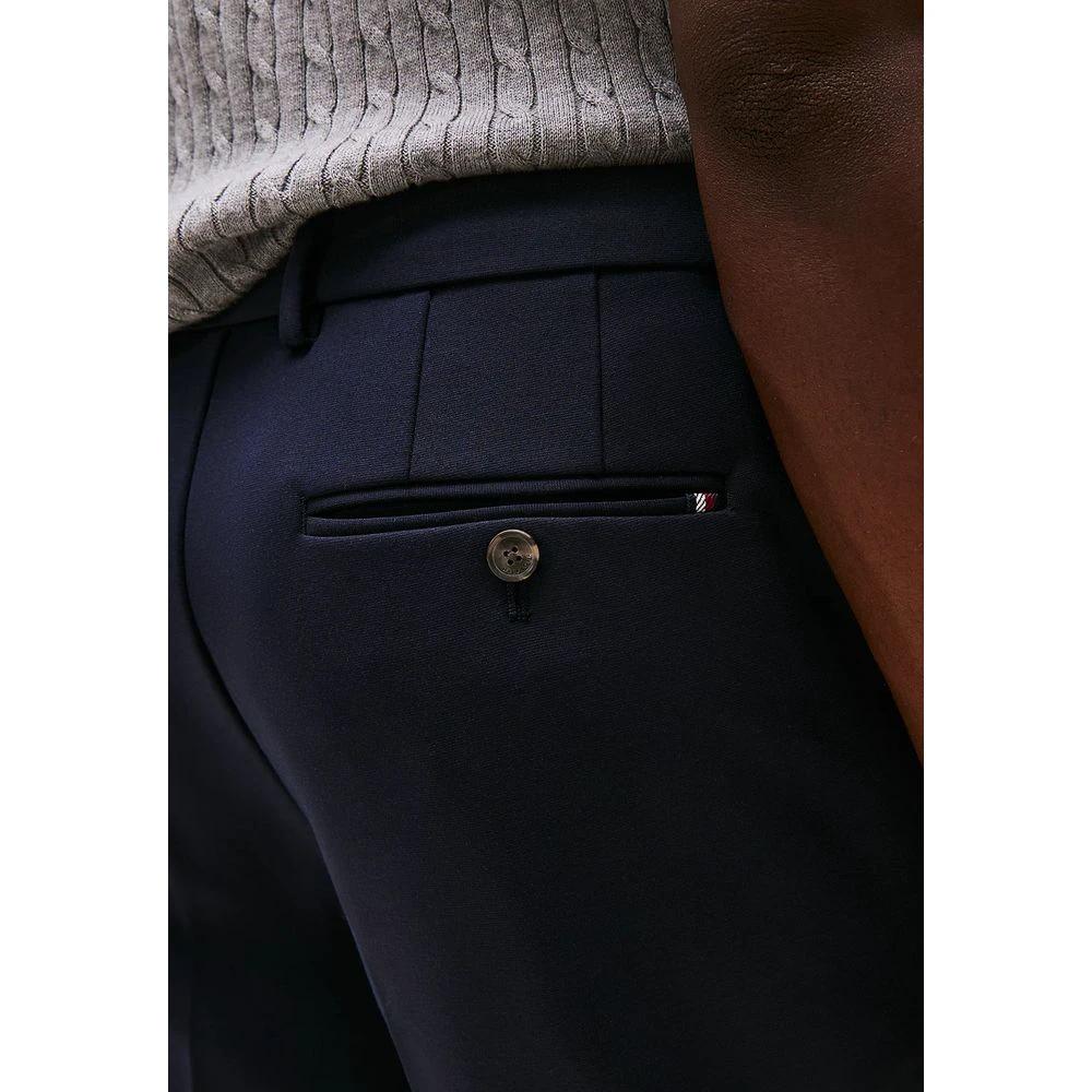 Tommy Hilfiger Blaue Anzughose aus recyceltem Polyester by Tommy Hilfiger