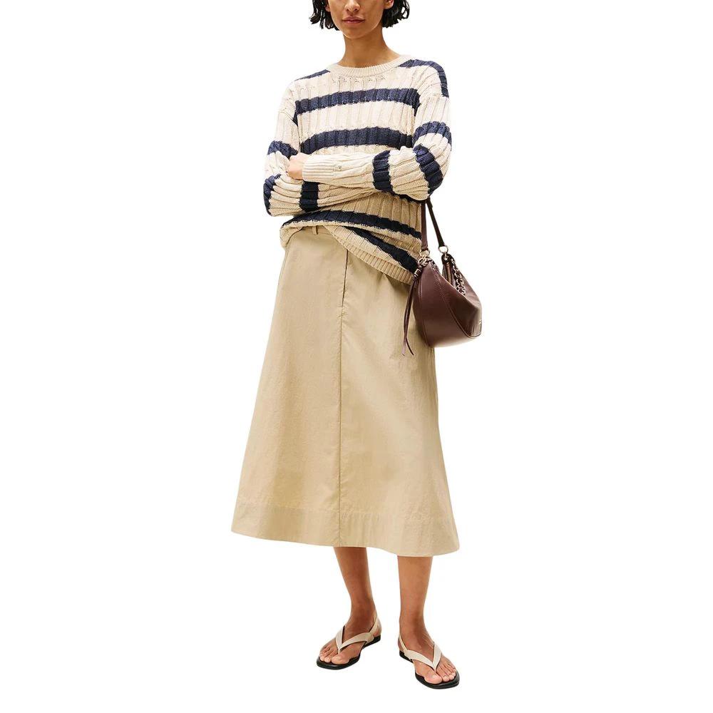 Tommy Hilfiger Beige Leinen-Sweatshirt by Tommy Hilfiger
