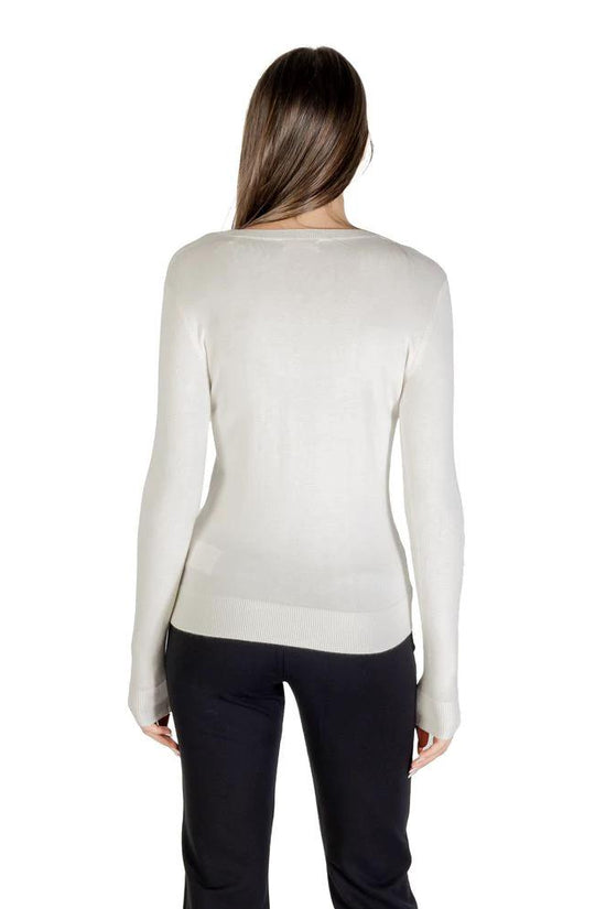 Guess Cremefarbener Sweatshirt aus Viskose by Guess