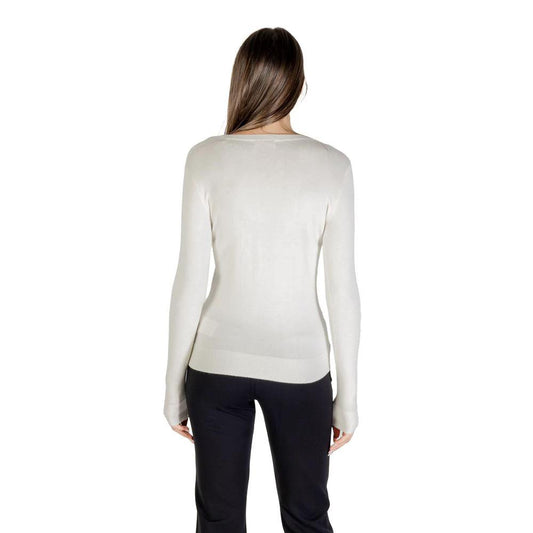 Guess Cremefarbener Sweatshirt aus Viskose by Guess