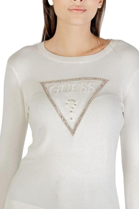 Guess Cremefarbener Sweatshirt aus Viskose by Guess