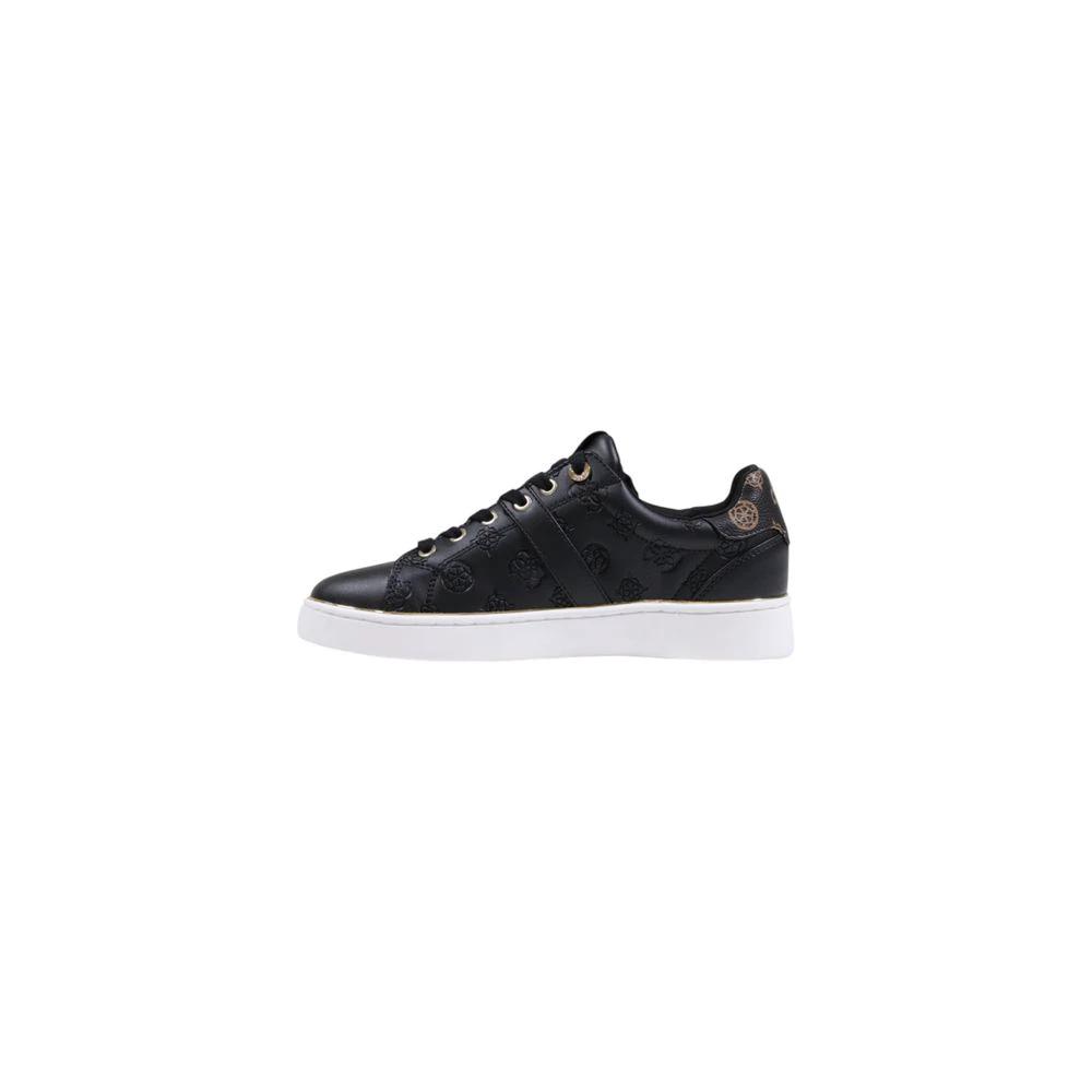 Guess Schwarze Low-Top-Sneaker aus Polyethylen by Guess