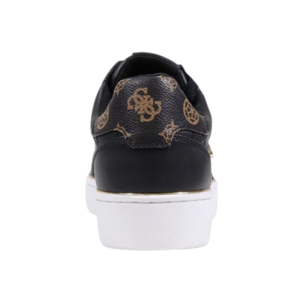 Guess Schwarze Low-Top-Sneaker aus Polyethylen by Guess