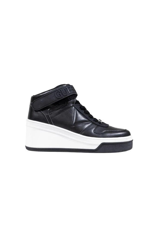 Guess Schwarze Plateau-Sneaker aus Polyethylen by Guess