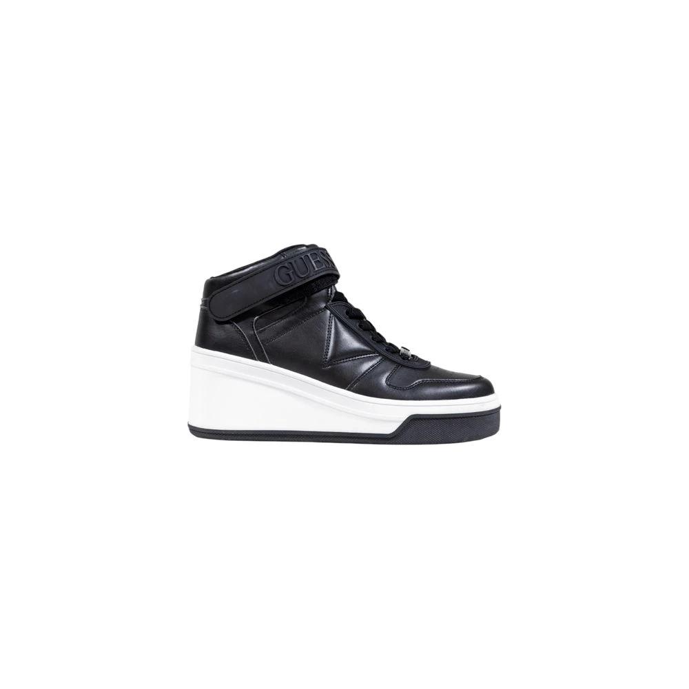Guess Schwarze Plateau-Sneaker aus Polyethylen by Guess