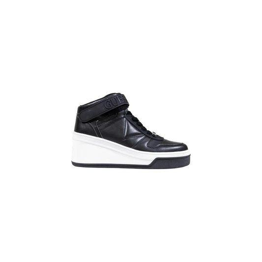Guess Schwarze Plateau-Sneaker aus Polyethylen by Guess