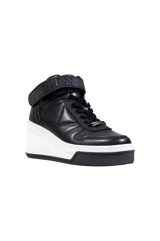 Guess Schwarze Plateau-Sneaker aus Polyethylen by Guess