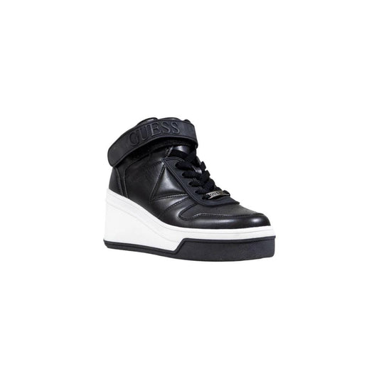 Guess Schwarze Plateau-Sneaker aus Polyethylen by Guess