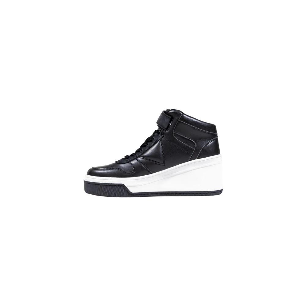 Guess Schwarze Plateau-Sneaker aus Polyethylen by Guess