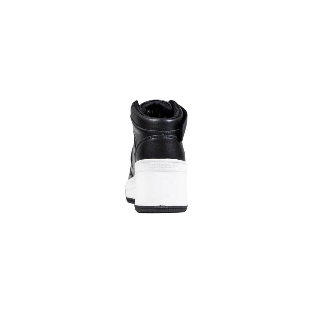 Guess Schwarze Plateau-Sneaker aus Polyethylen by Guess